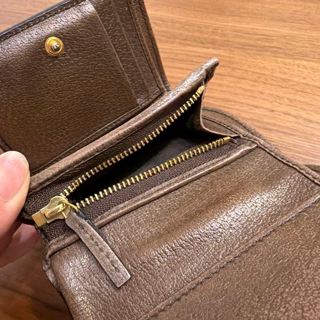 Gucci GGパターン 三つ折り財布