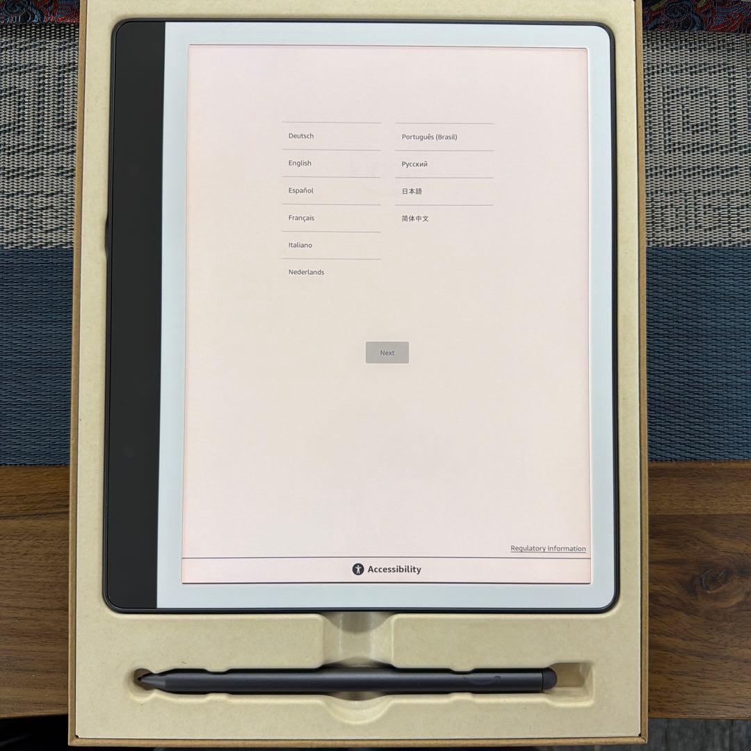 新品同様Amazon Kindle Scribe 64GBプレミアムペン付き