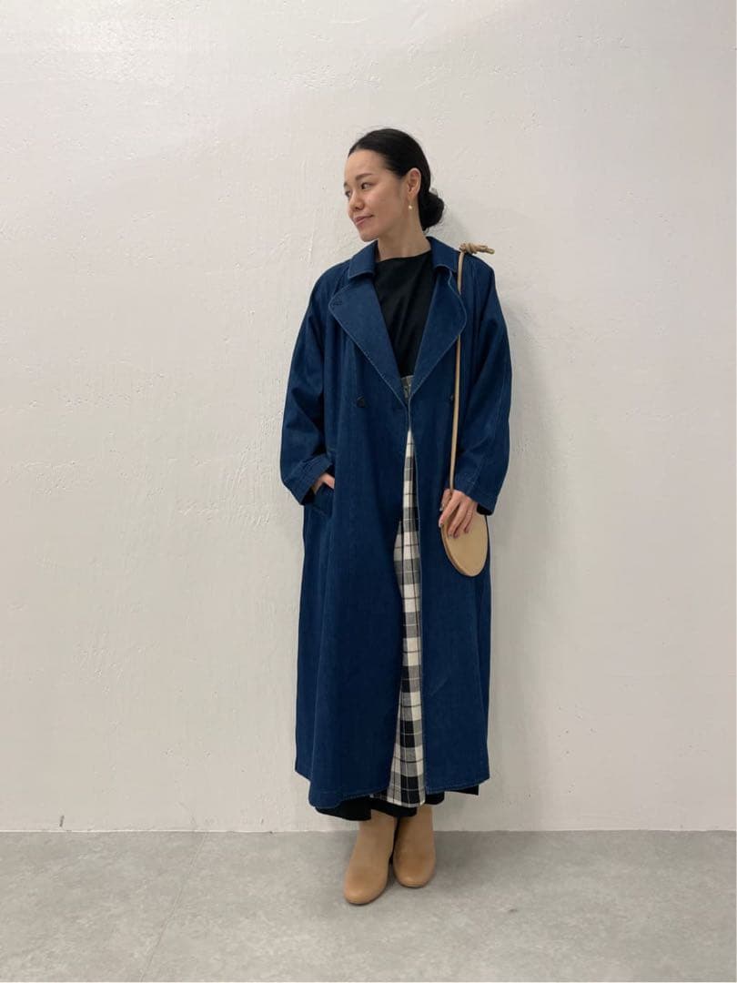 ＊新品未使用タグ付き＊ BEARDSLEY デニムトレンチコート