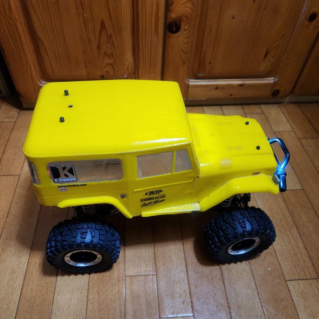 タミヤ CR-01 フルセット　ランドクルーザー　黄色　ラジコン　クローラー