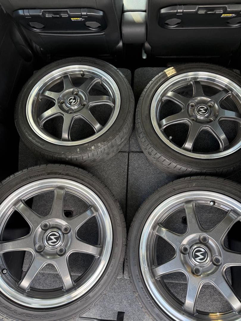 2023年製Goodyear 165/50R15 タイヤアルミホイールセット美品