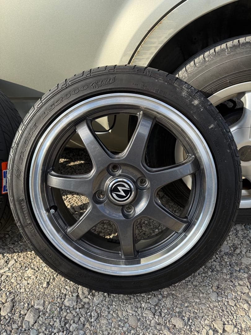 2023年製Goodyear 165/50R15 タイヤアルミホイールセット美品