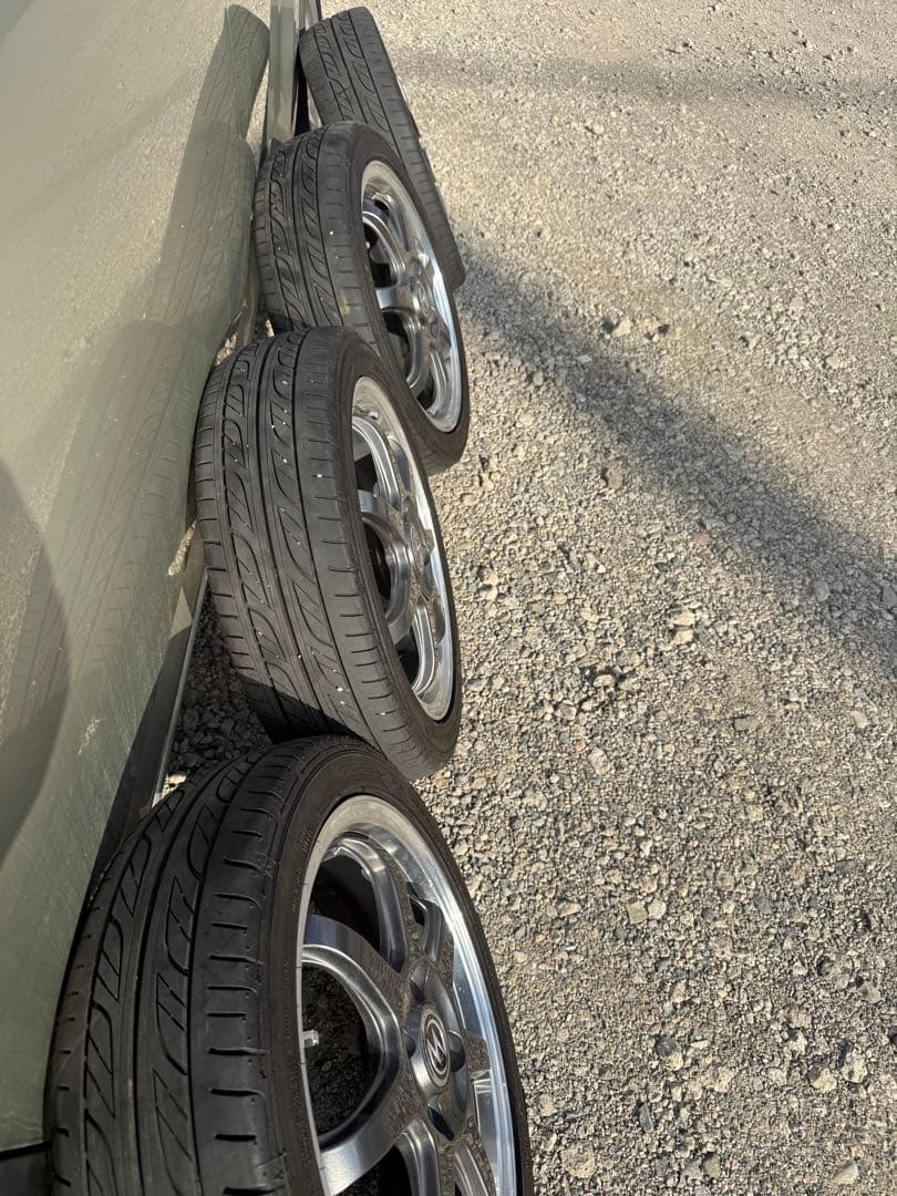 2023年製Goodyear 165/50R15 タイヤアルミホイールセット美品