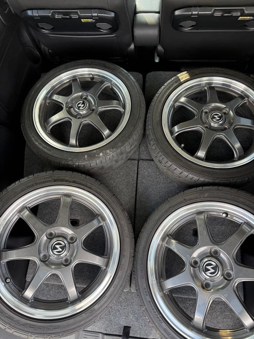 2023年製Goodyear 165/50R15 タイヤアルミホイールセット美品