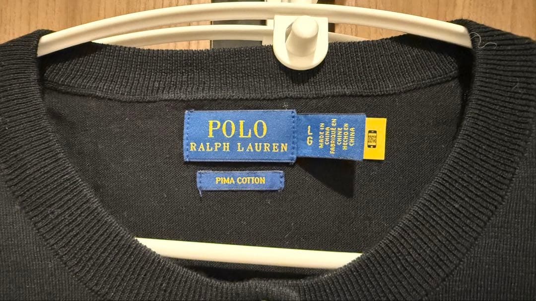 POLO RALPH LAUREN：カーディガン　ブラック