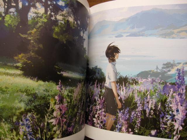 夫作 画集 山海与相逢　直筆サイン入　ポスター　カード付