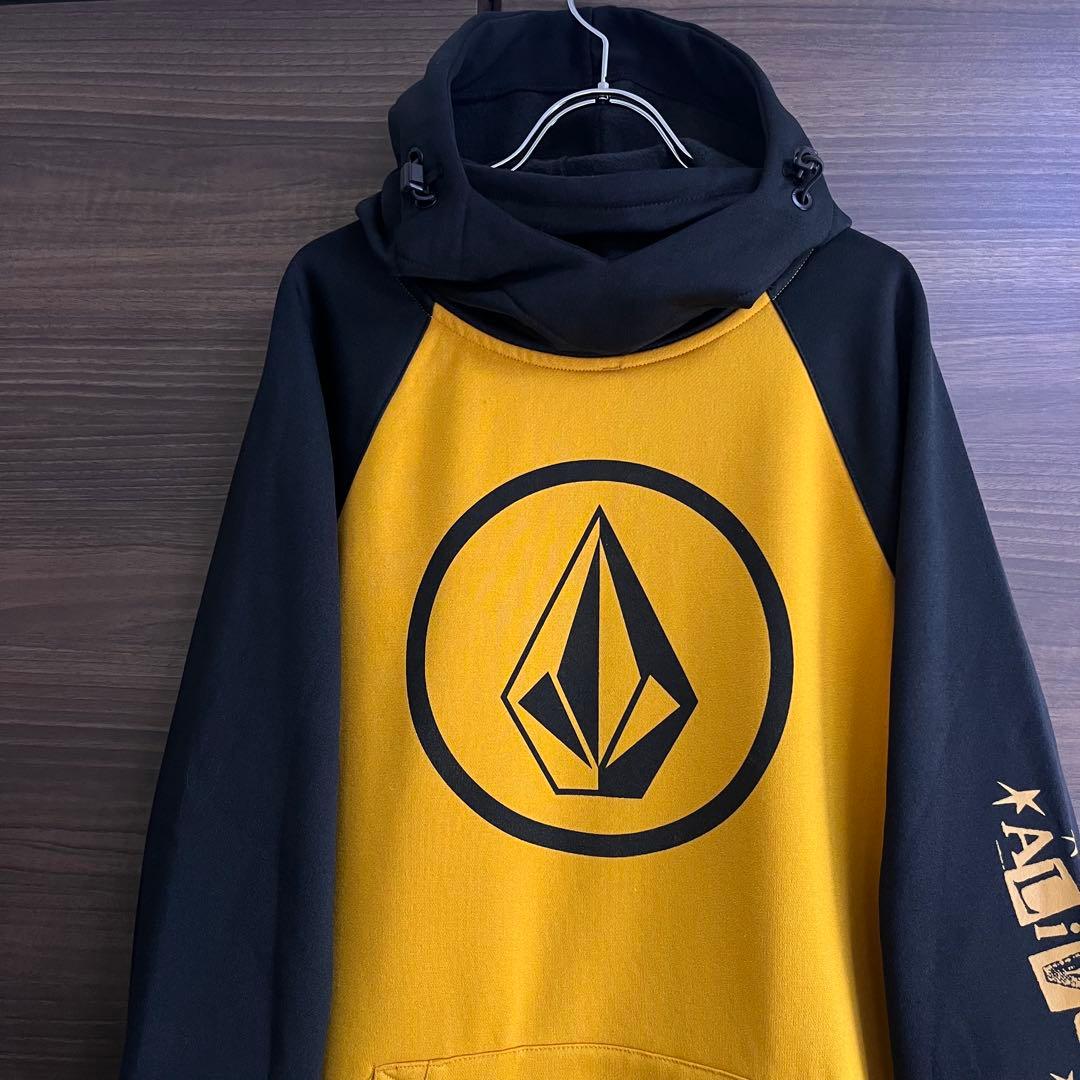 VOLCOM ボルコム スノーボード 撥水パーカー ボンディング 裏フリース M
