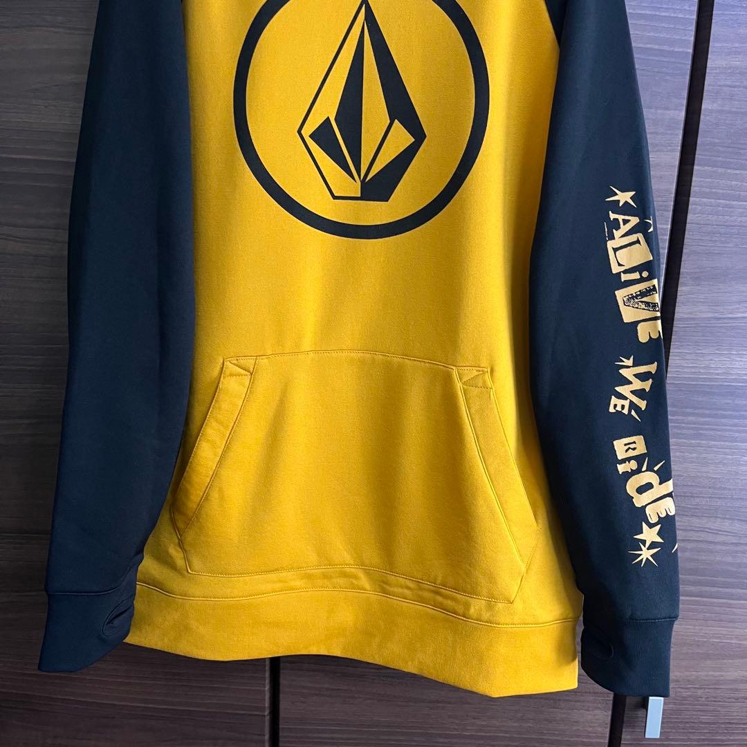 VOLCOM ボルコム スノーボード 撥水パーカー ボンディング 裏フリース M