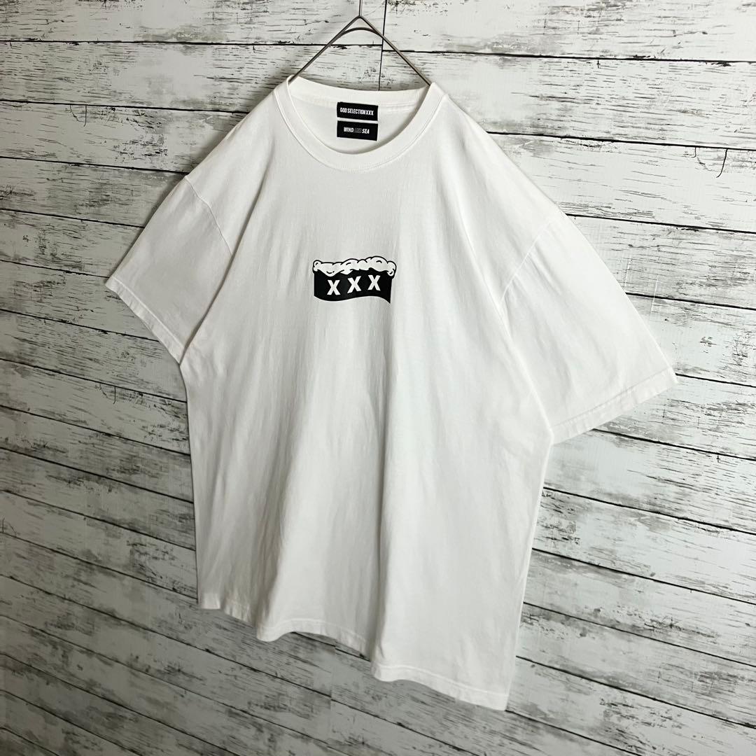 【人気コラボ】ウィンダンシー × ゴッドセレクションXXX ロゴ Tシャツ XL