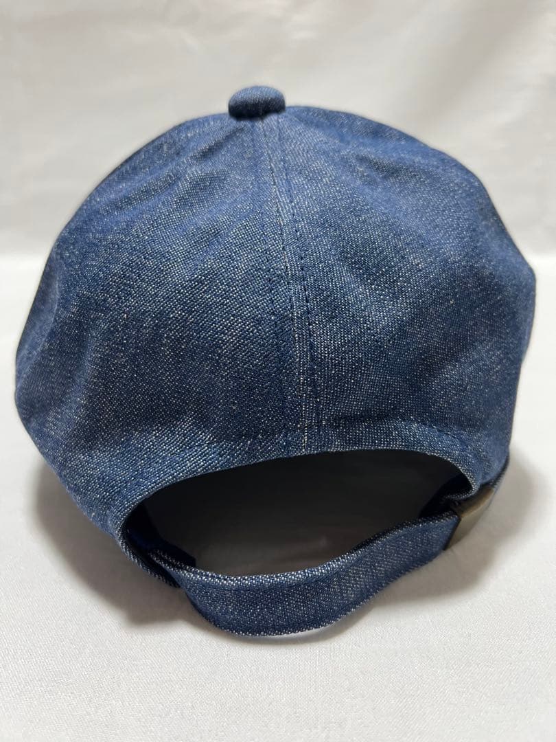 EVISU デニムキャップ　赤刺繍カモメ　レッドカモメ