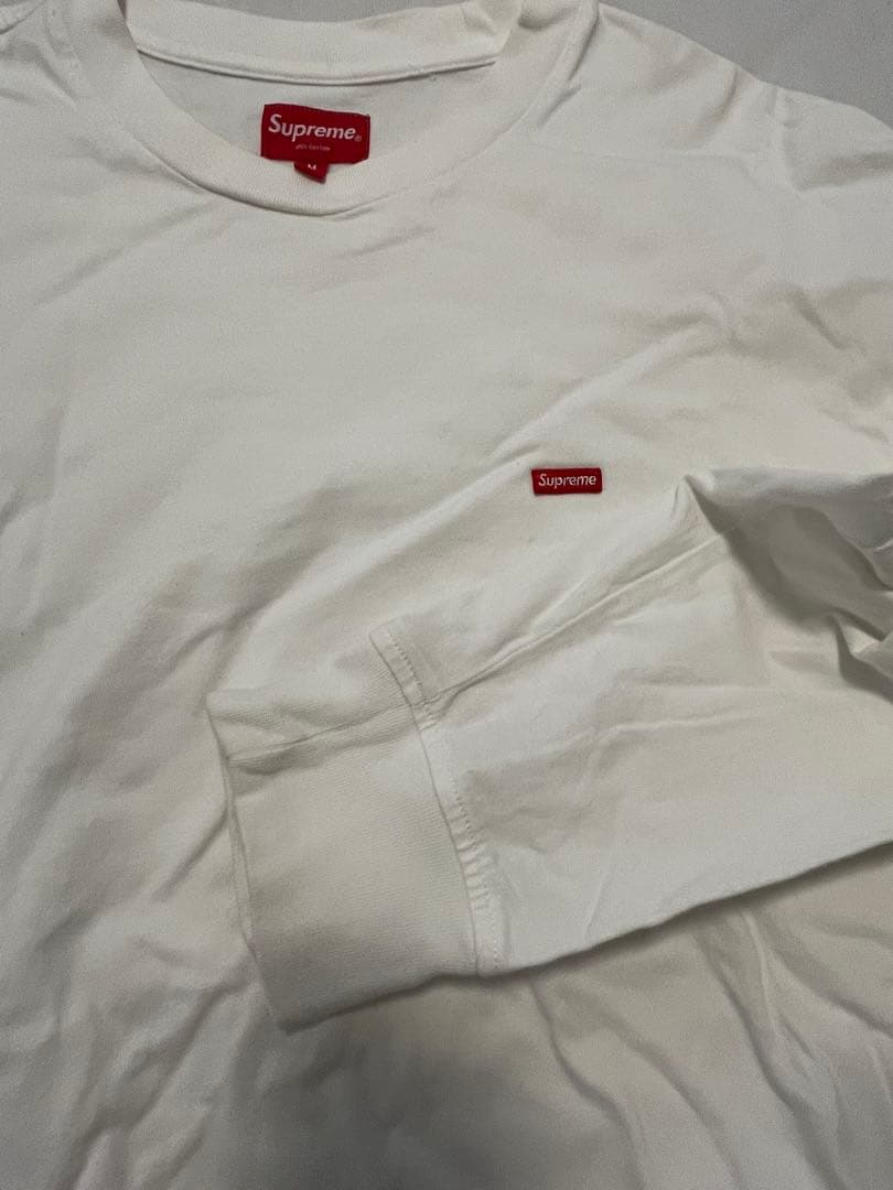 Supreme ホワイト Tシャツ M ボックスロゴ