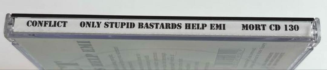 CONFLICT/OnlyStupid Bastards Help EMI/廃盤
