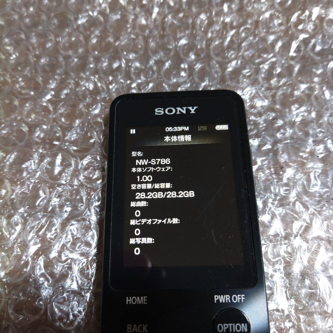ソニーウォークマン NW−S786 管理ナンバー300