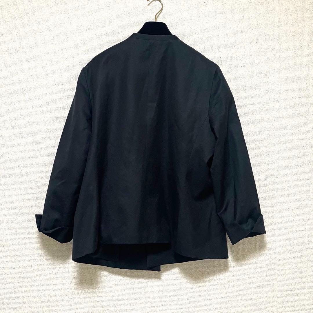 【新品同様】【大きいサイズ19】インディヴィ ジャケット ブラック
