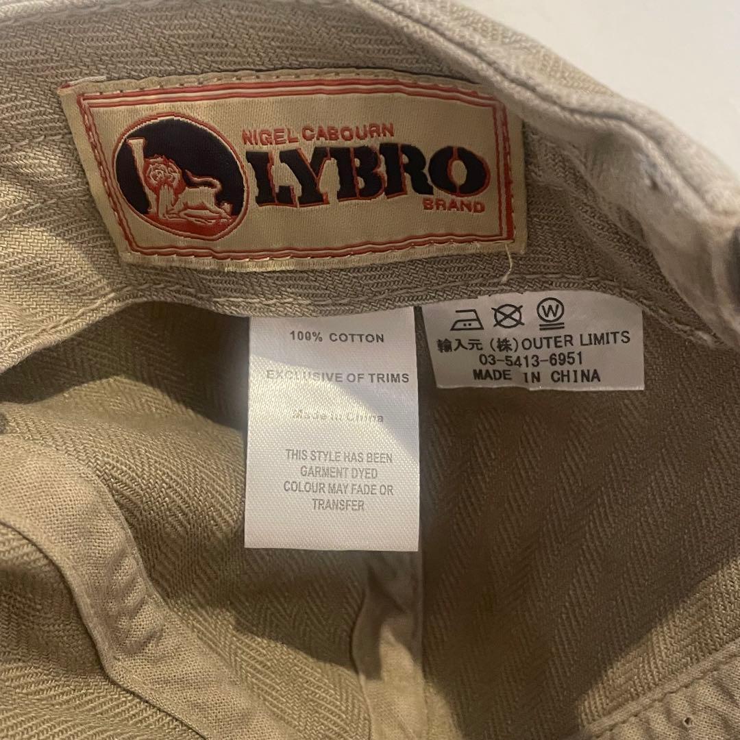 【希少】Nigel Cabourn ナイジェルケーボンLYBRO ワークキャップ