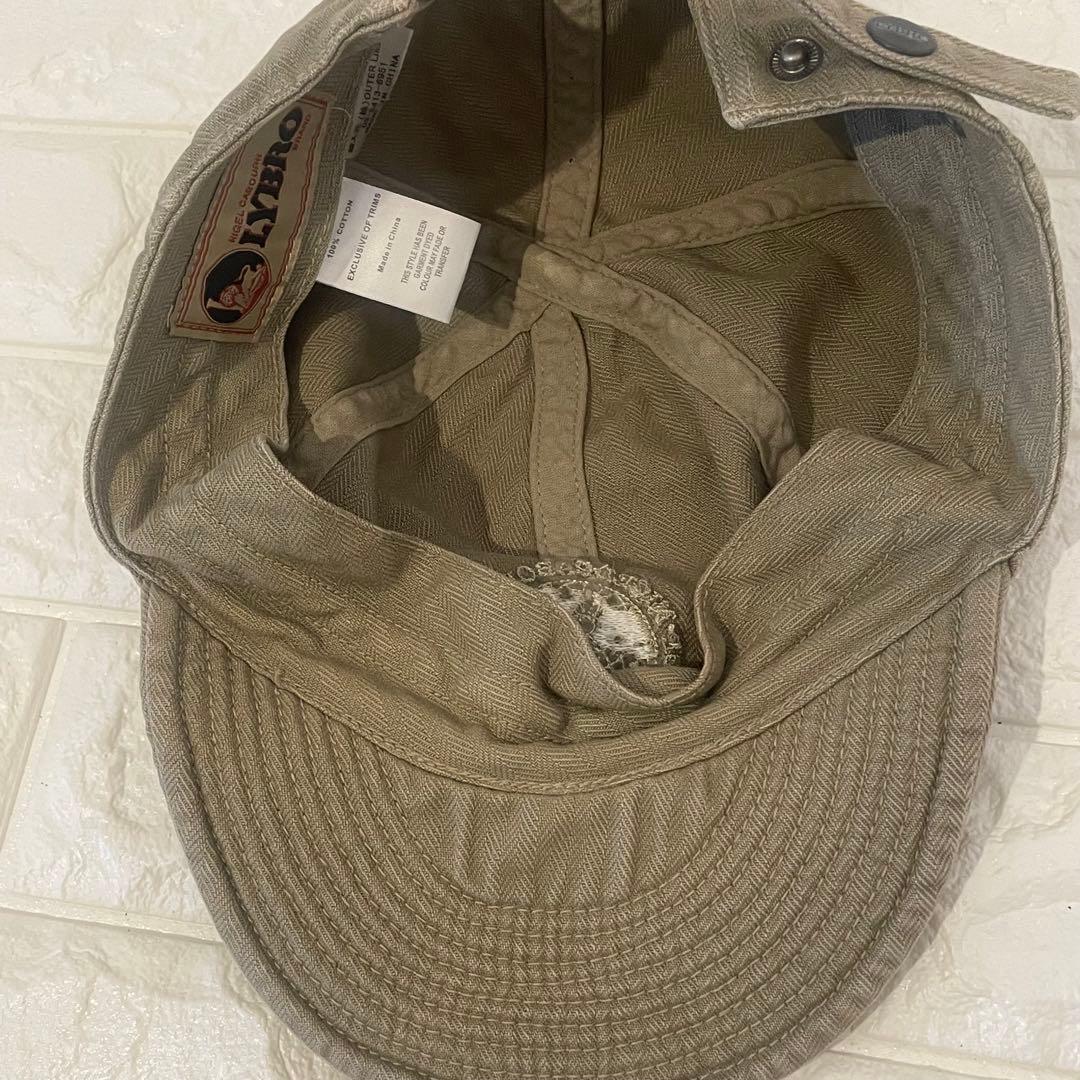 【希少】Nigel Cabourn ナイジェルケーボンLYBRO ワークキャップ