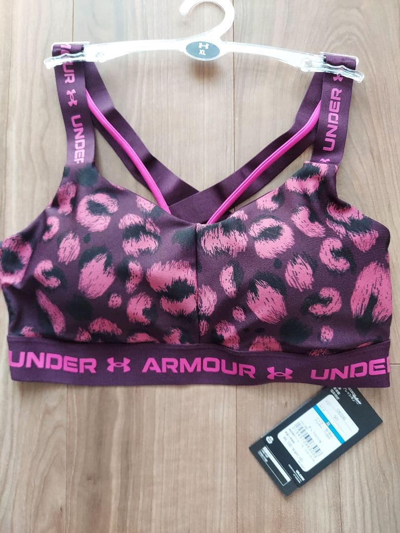 UNDER ARMOUR レオパード柄 ヨガウェアセット
