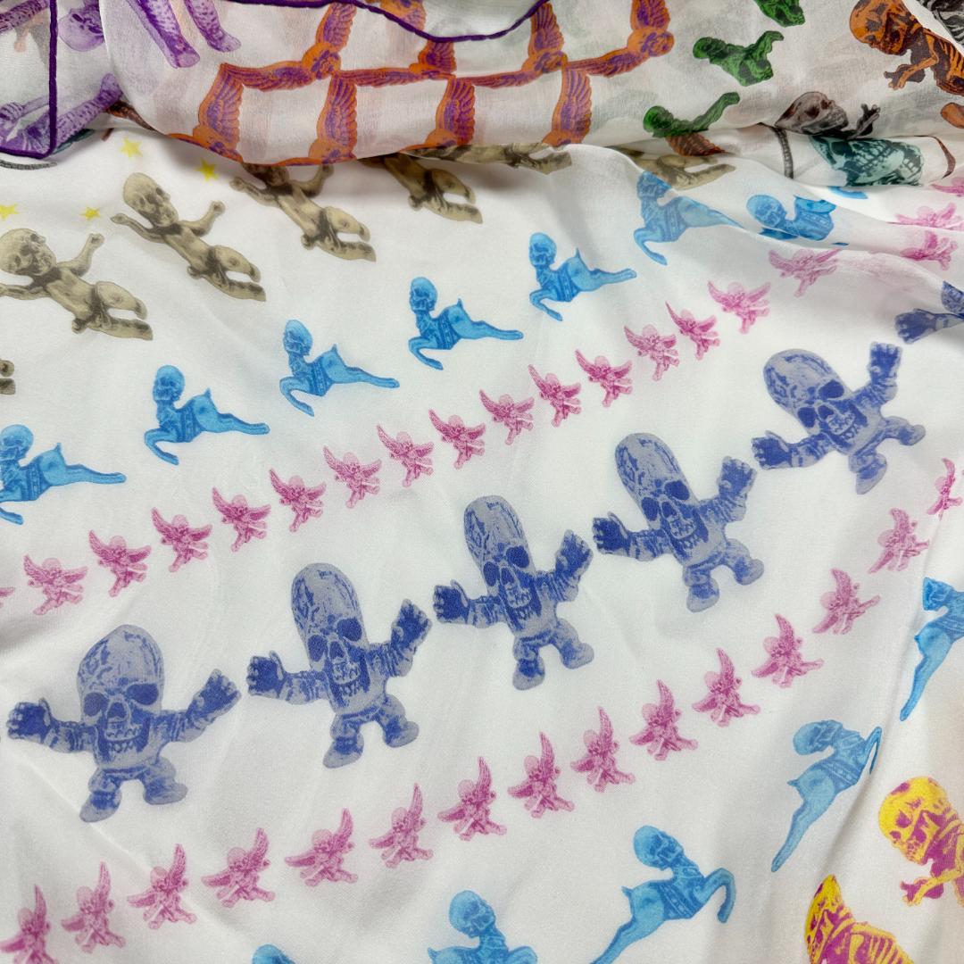 【超希少】Chrome Hearts FOTI Scarf Multicolor