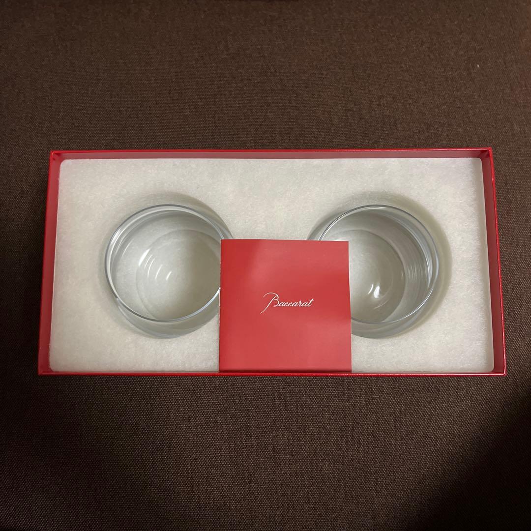 Baccarat ガラスカップ 2個セット