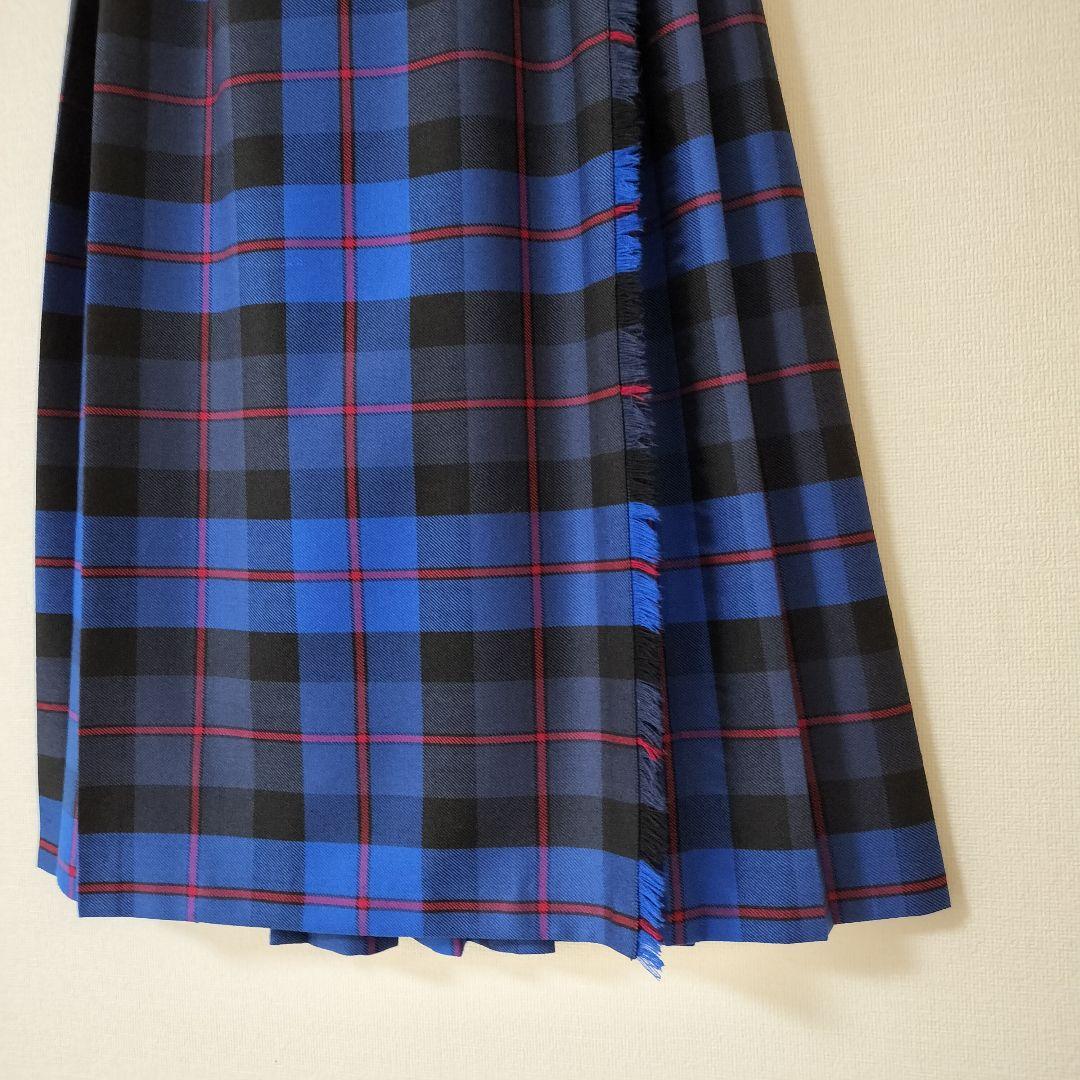 美品　O'NEILL OF DUBLIN　チェック柄　プリーツスカート　GB10