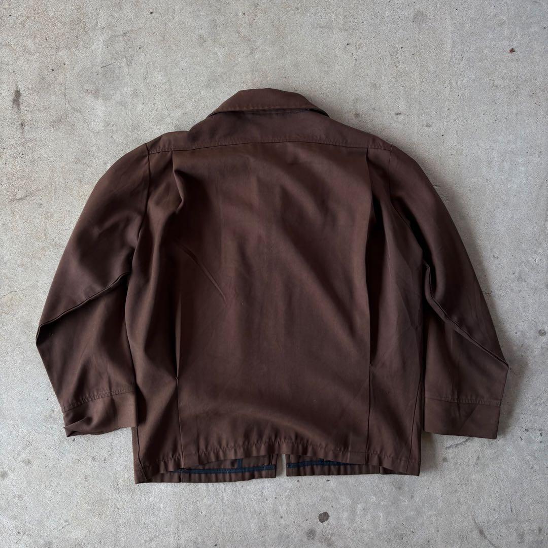 70s コットン　ギャバ　ワークジャケット　usa製 vintage