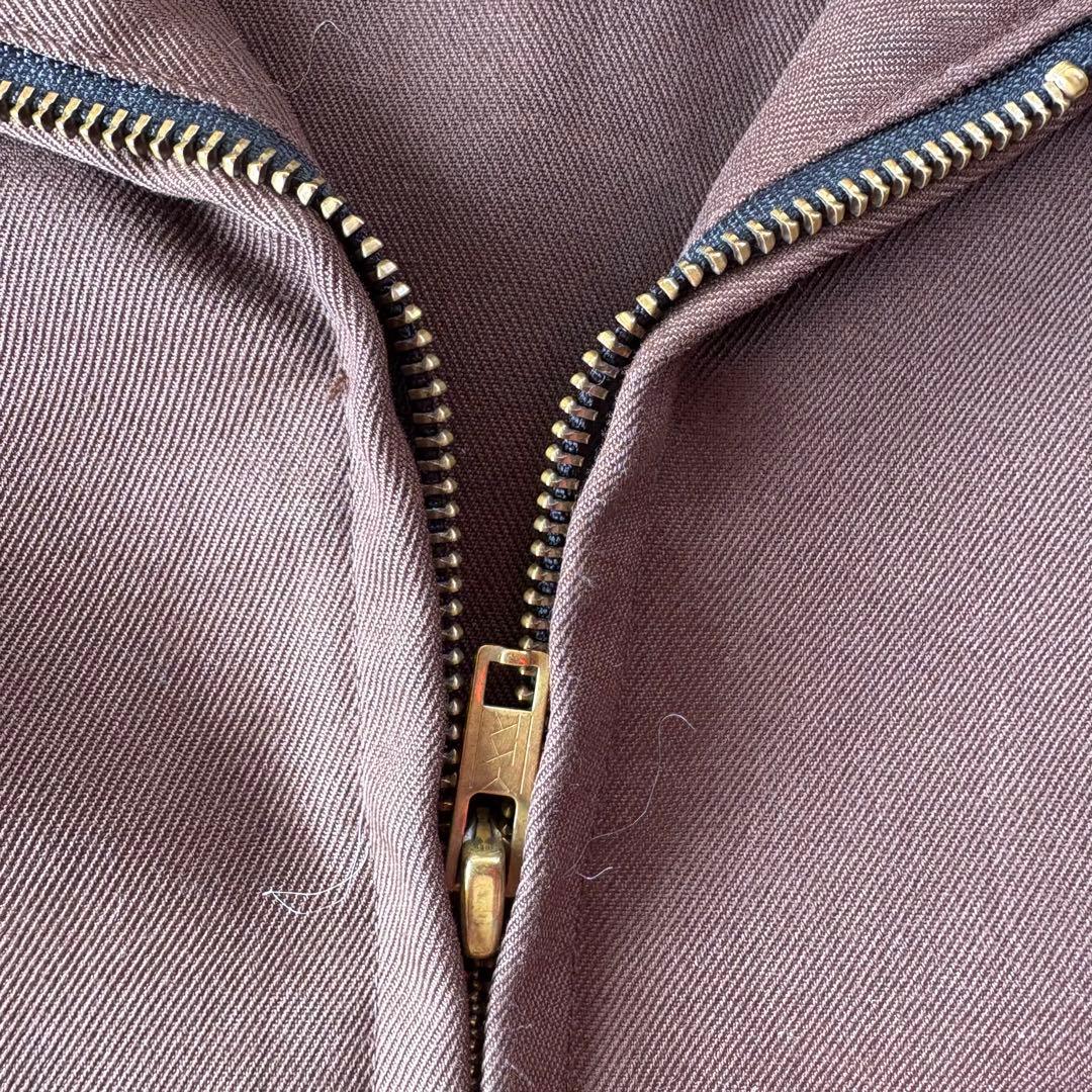 70s コットン　ギャバ　ワークジャケット　usa製 vintage