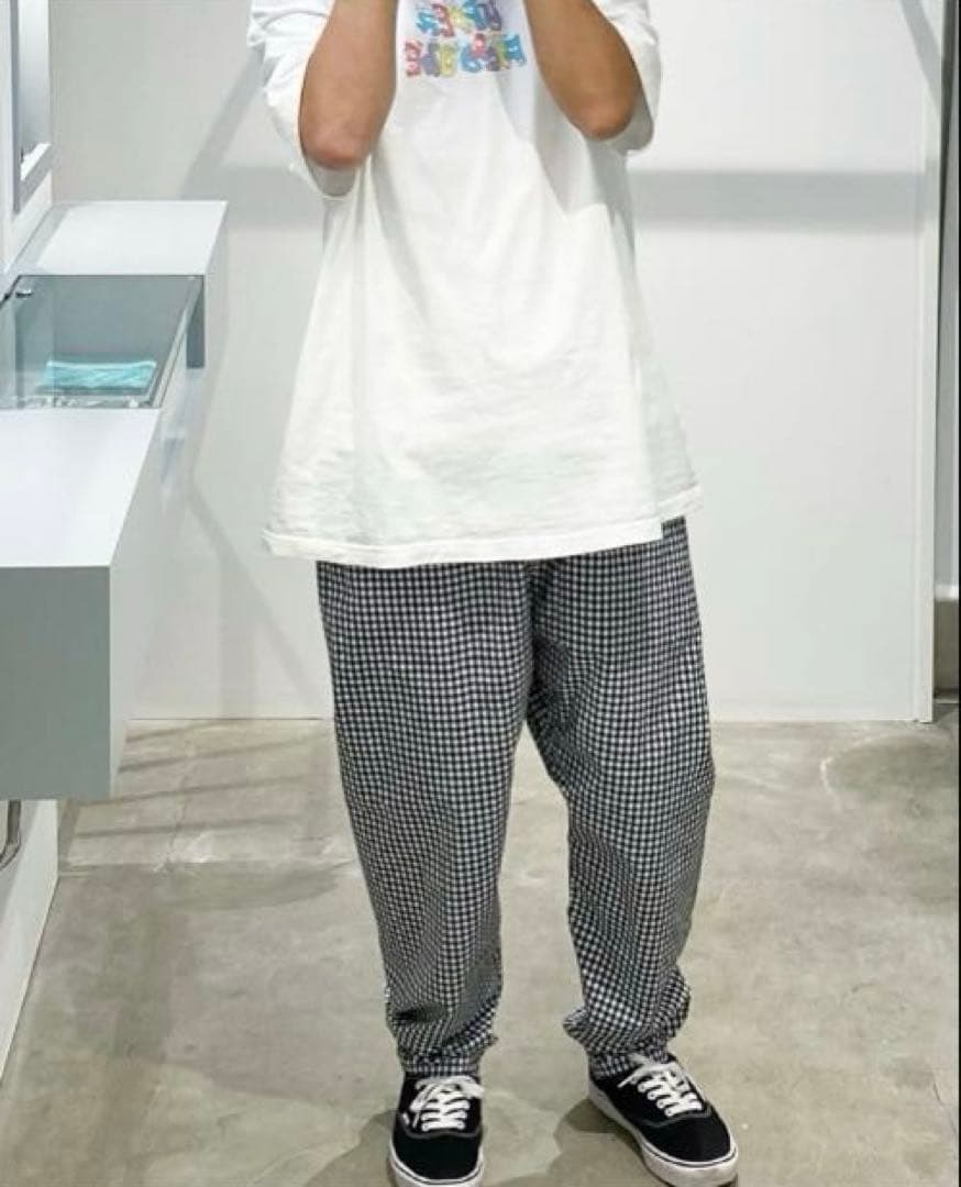 美品⭐︎upper field one UFO チェックパンツ　L