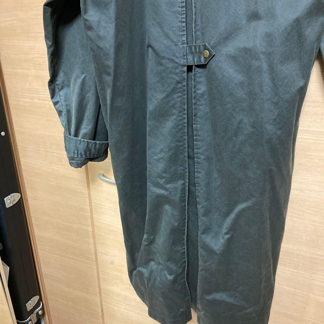 ZARA ワックスフィニッシュコーデュロイカラートレンチコート　L
