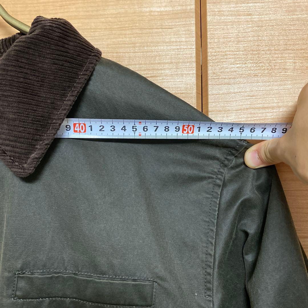 ZARA ワックスフィニッシュコーデュロイカラートレンチコート　L