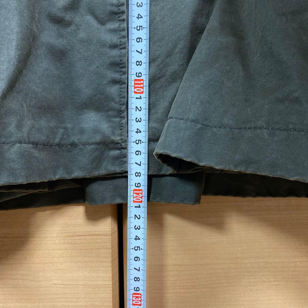 ZARA ワックスフィニッシュコーデュロイカラートレンチコート　L