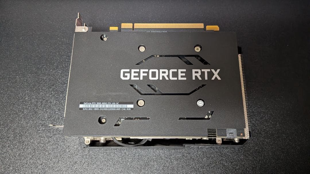 グラフィックボード・グラボ・ビデオカード MSI GeForce RTX3060 AERO ITX 12GB OC