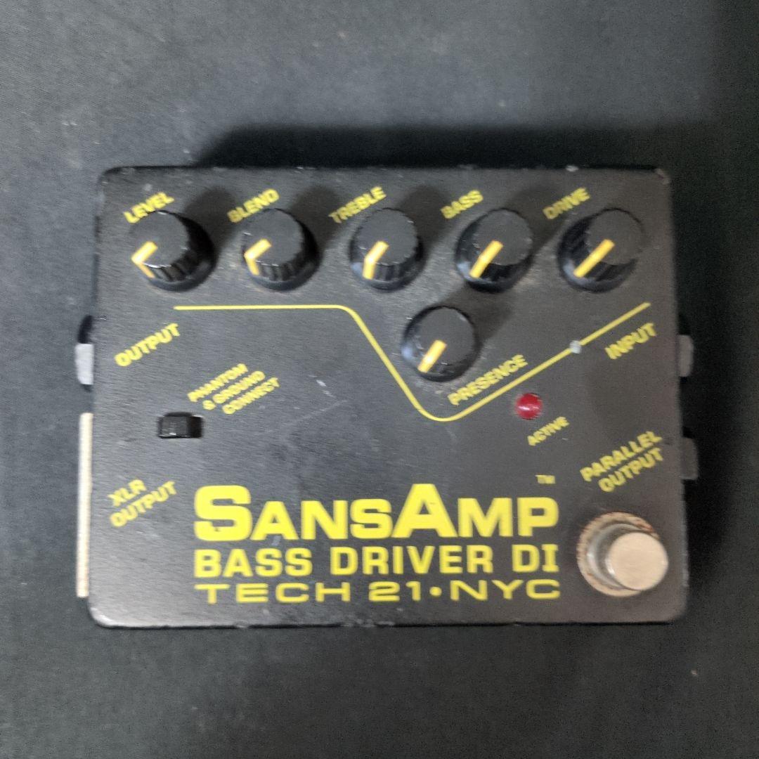 TECH21 SANSAMP BASS D DI 定番ベースプリアンプ