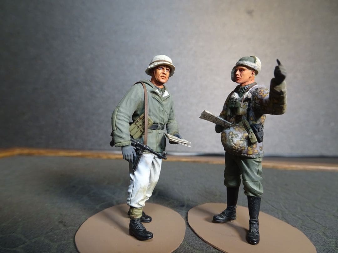 ドラゴン1/35 ドイツ軍兵士プラモデル完成品