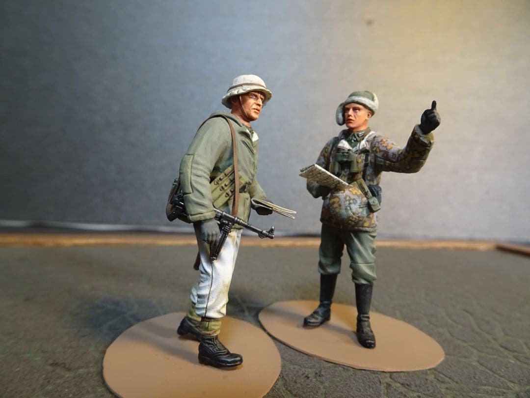 ドラゴン1/35 ドイツ軍兵士プラモデル完成品