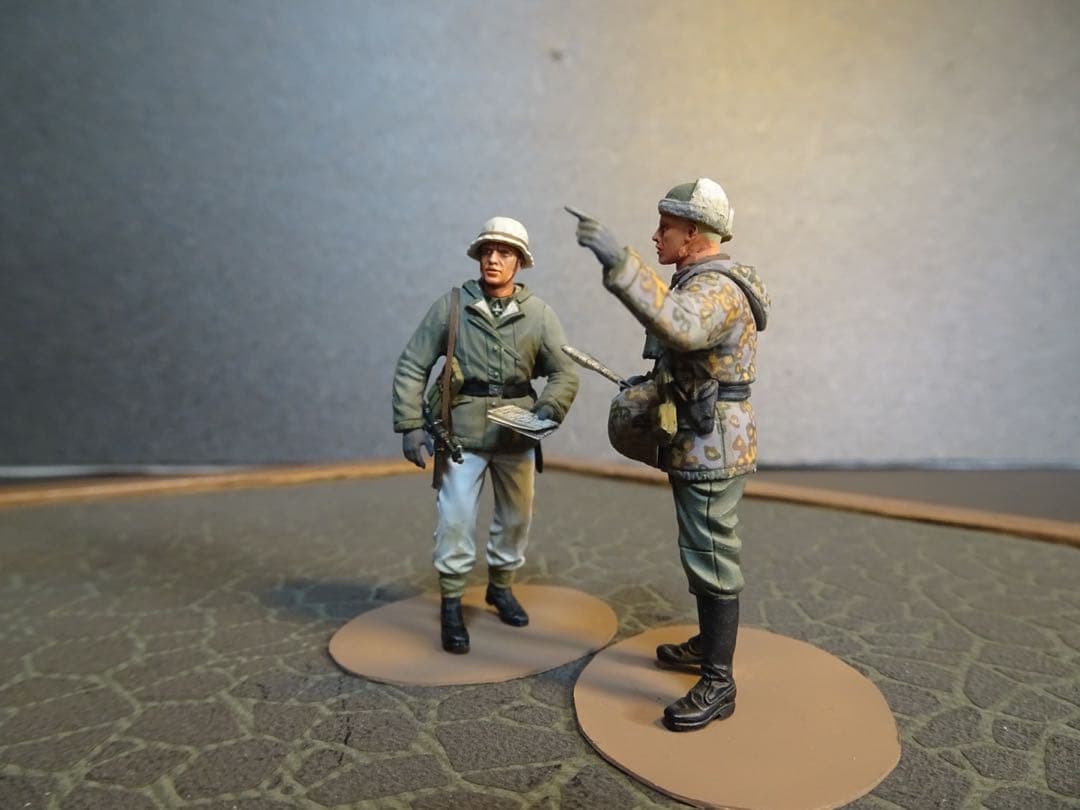 ドラゴン1/35 ドイツ軍兵士プラモデル完成品