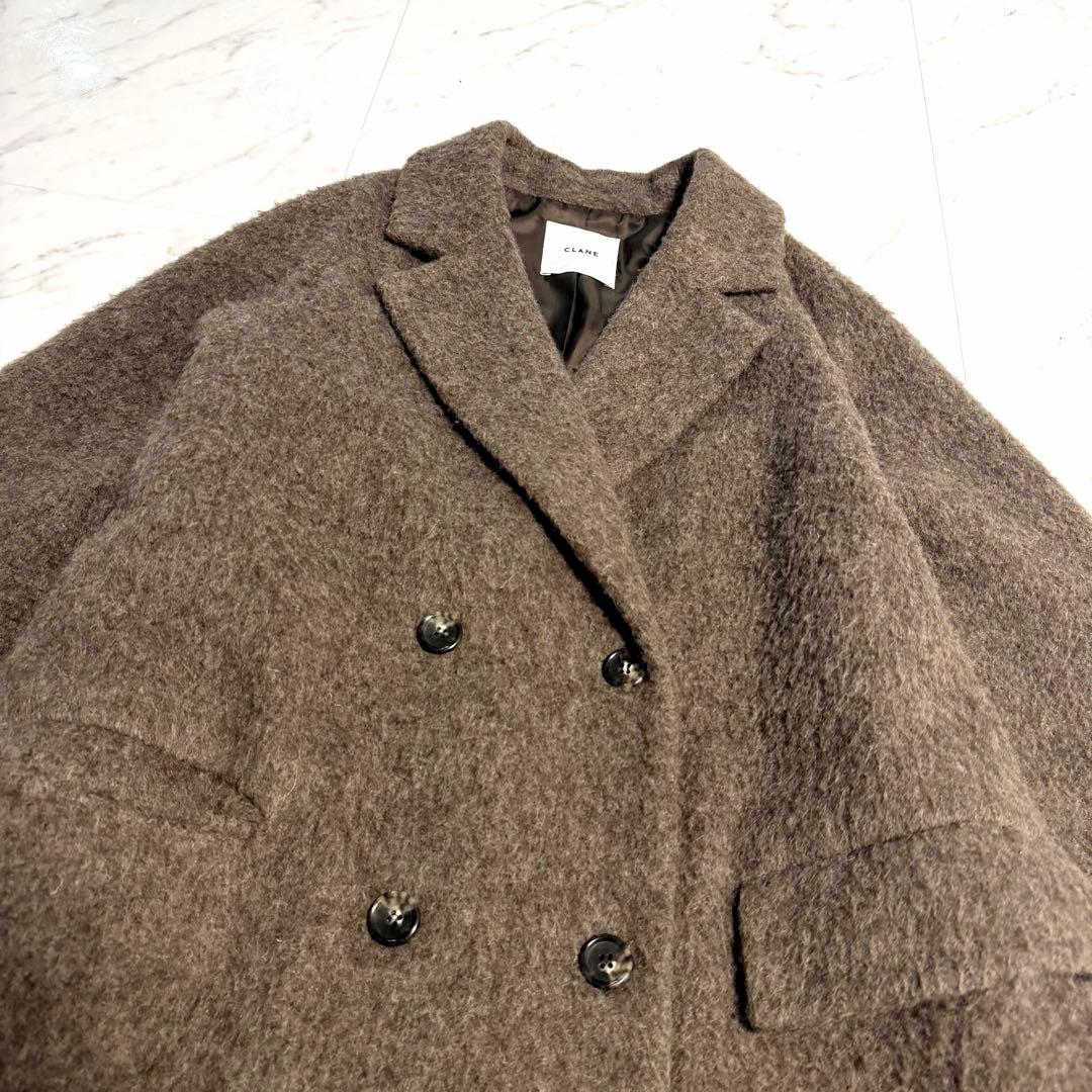 【美品】完売品✨️クラネ ダブル ウール ロング コート ゆったり オーバーサイズ