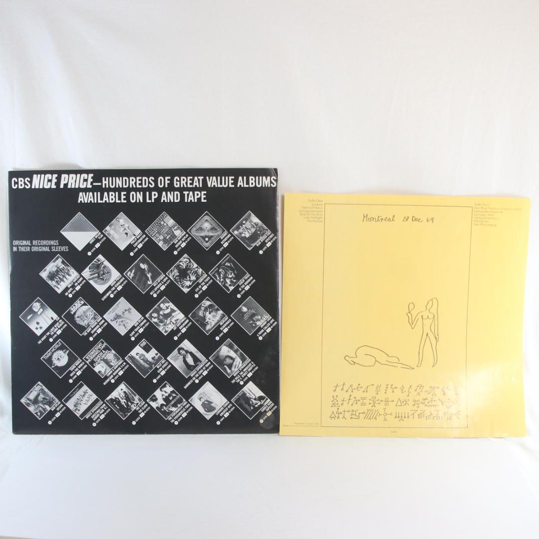 英LP Leonard Cohen Greatest Hits UK盤 ステレオ