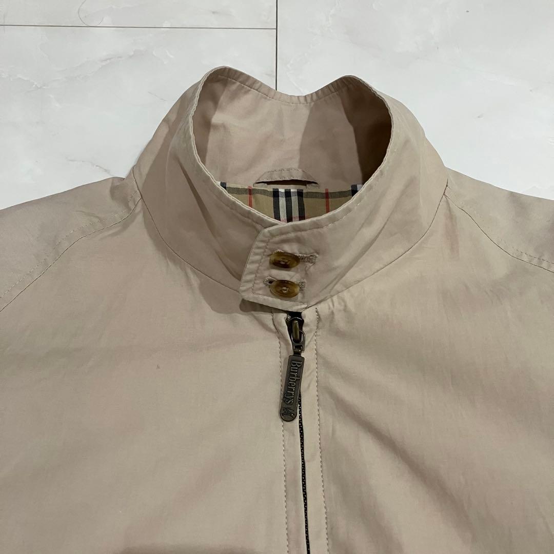 美品 80s Burberry ノバチェック 英国製 ハリントンジャケット