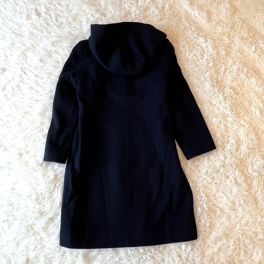 2023年✨組曲 クミキョク ショートビーバー フーディーロングコート 2WAY