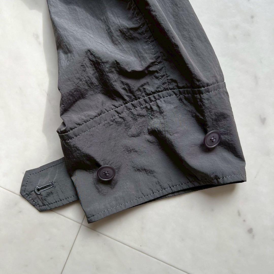 定価3.8万 plage 2024 LIGHT NYLON コート グレー 38