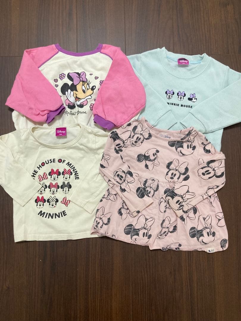 【週末限定値下げ】女の子　まとめ売り　ミニー・マウス　子供服セット 大量　秋冬