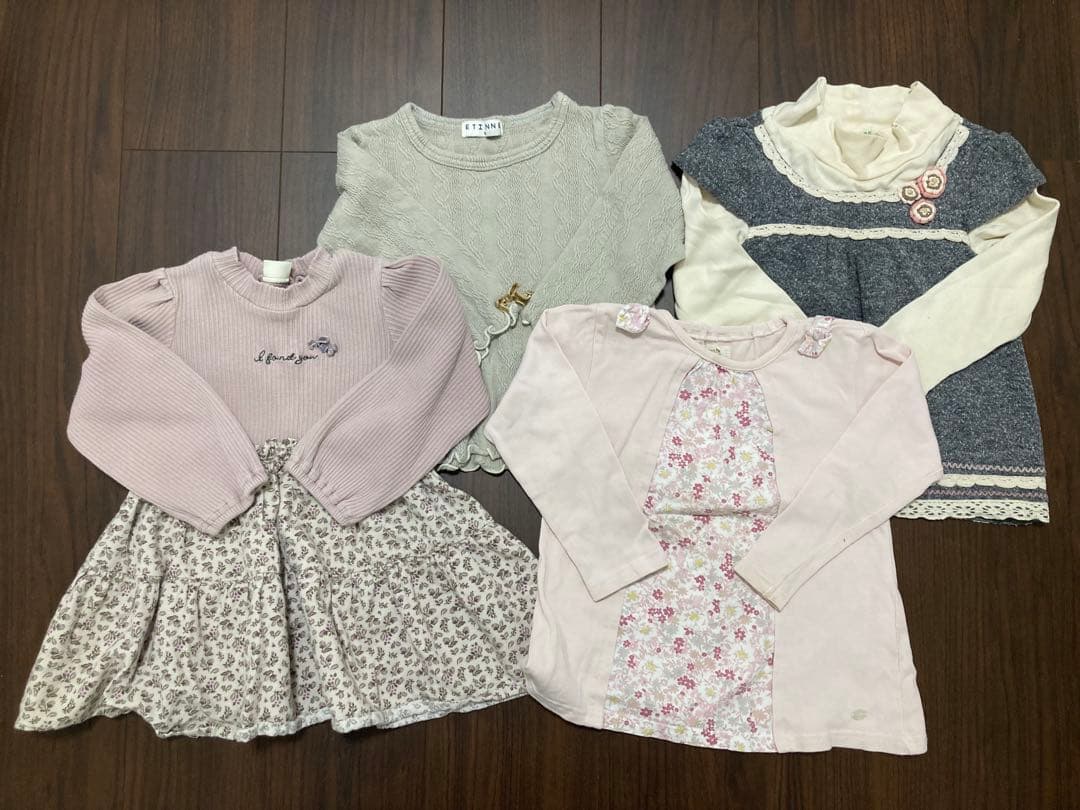 【週末限定値下げ】女の子　まとめ売り　ミニー・マウス　子供服セット 大量　秋冬