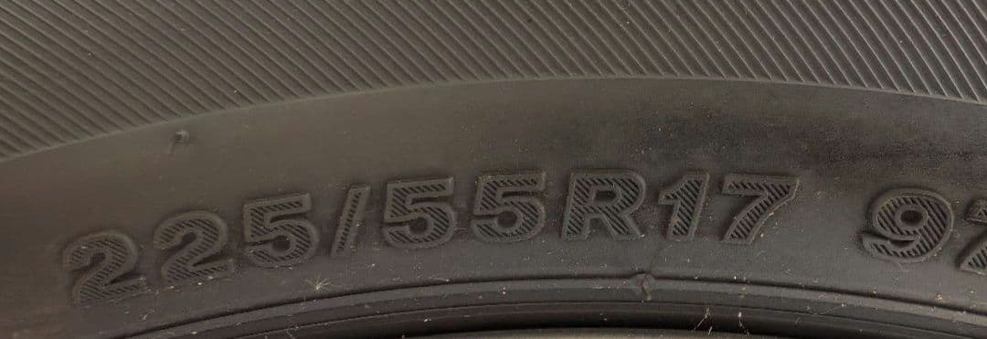 タイヤ・ホイール BRIDGESTONE REGNO GR-XII 225/55R17 1/2