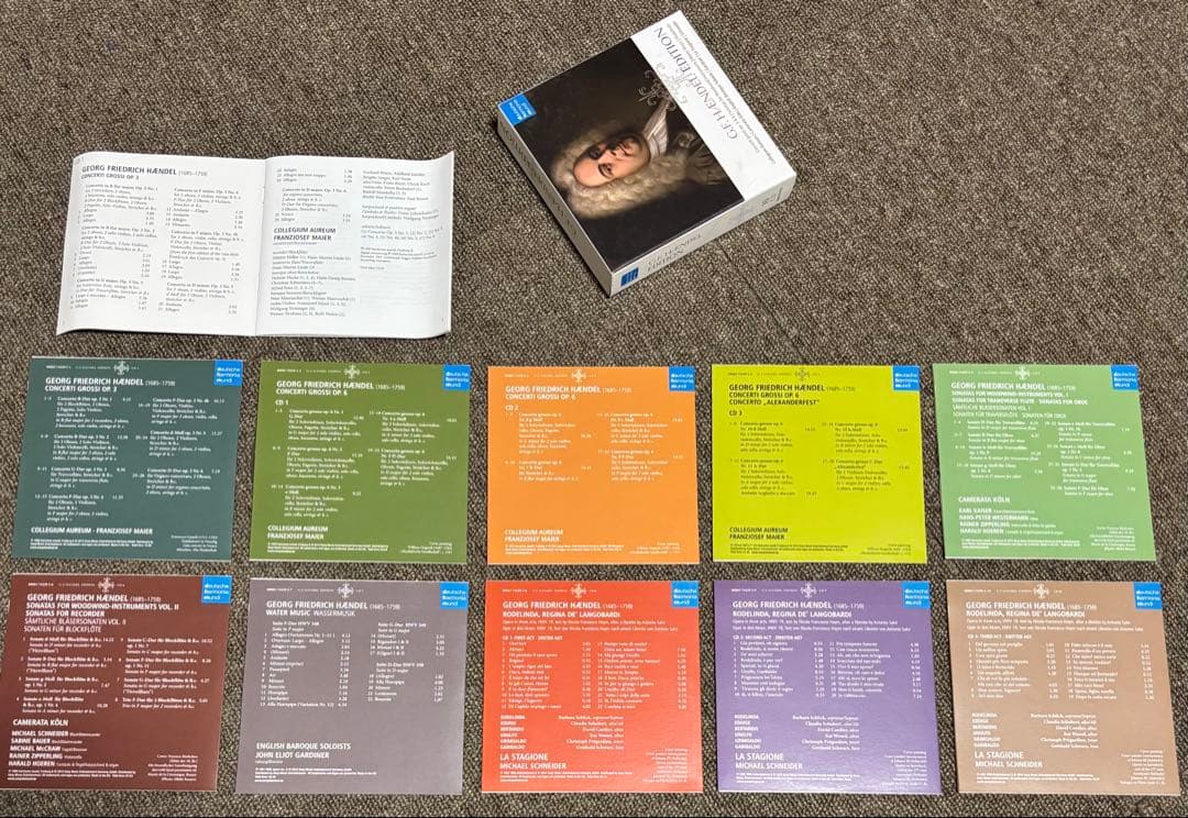 ヘンデル作品集　10CD