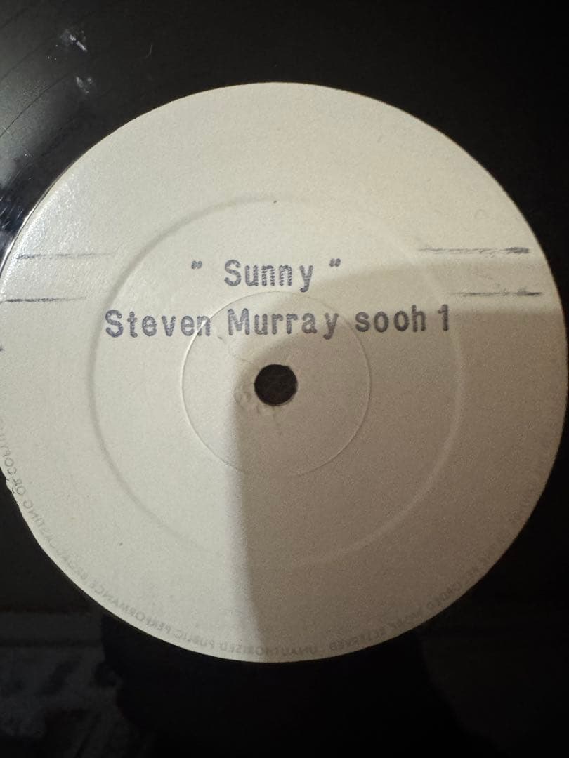 sunny steven murray sooh 1 レコード