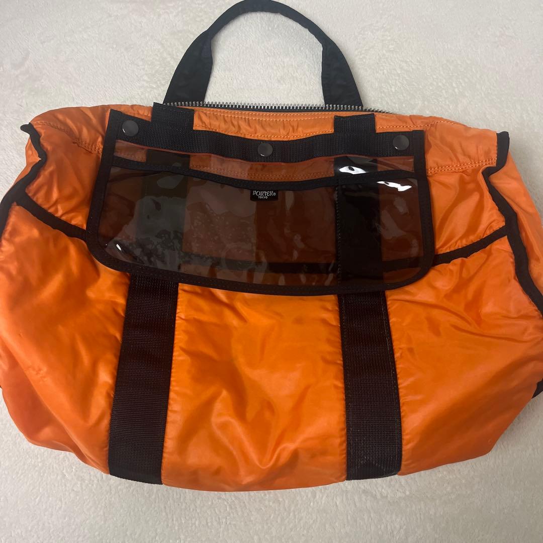 良品　ポーター　タンカー　2way ボストンバック　ショルダーバッグ　ドラム