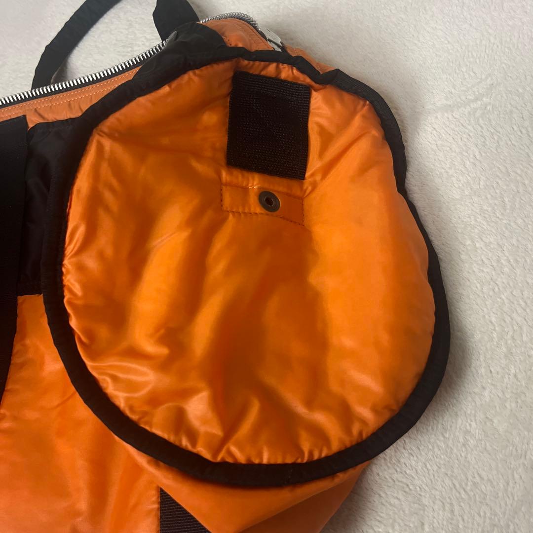 良品　ポーター　タンカー　2way ボストンバック　ショルダーバッグ　ドラム