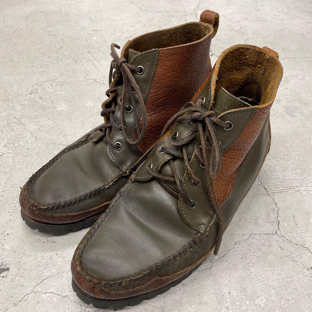 EASTLAND handmadeモカシンブーツ　Horween Leather