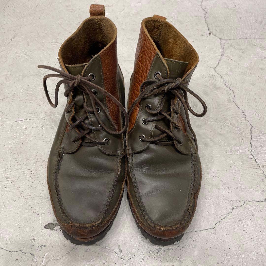 EASTLAND handmadeモカシンブーツ　Horween Leather