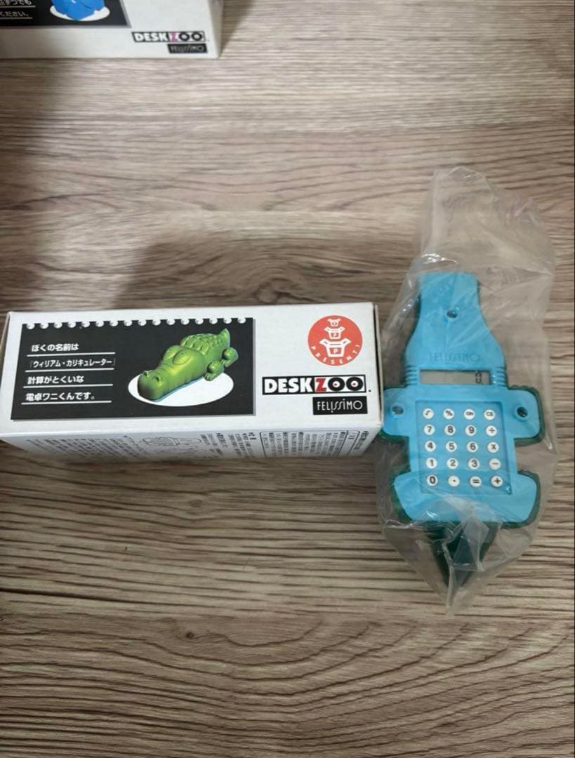 フェリシモ　DESK ZOO 動物型文房具　8点セット